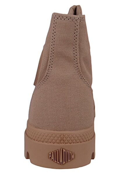 Palladium Damen Sportliche Stiefelette Mono Chrome 73089-271-m Beige Warm Sand Leinen