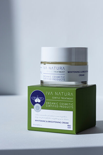 Iva Natura كريم تفتيح البشرة العضوي بجذر عرق السوس 50 مل