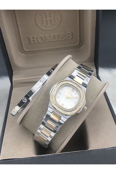 Homies Homies Wrist Watch Steel Bracelet with Gift Hmsby-202505914