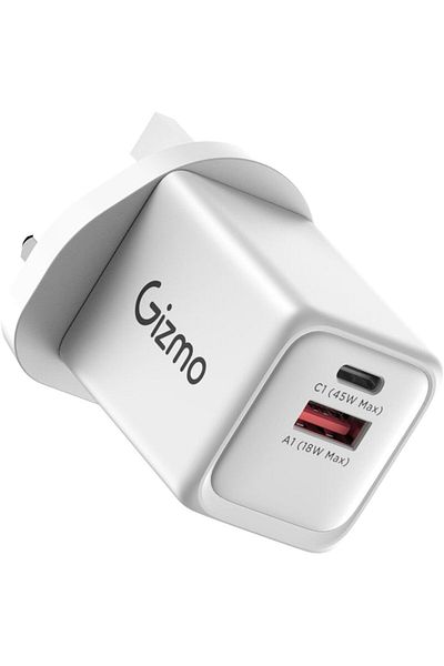 Gizmo Qizmo 48W Home Wall Charger White