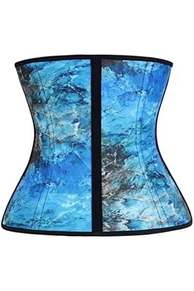 Dee-Trimmer Dee Trimmer Fun Train Waist Trainer Trimmer Belt Slim Body Sweat Hooks Closure for Stomach and Back
