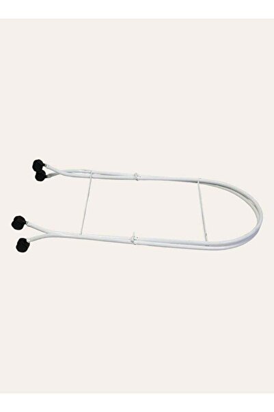 BabyCara Cradle Cotton Fabric Newborn Baby Bed With Foldable Iron Stand With Mosquito Net Beige