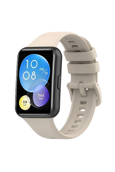 Fibaks لساعة Huawei Watch Fit 2 Band الذكية معصمه حزام من السيليكون الناعم