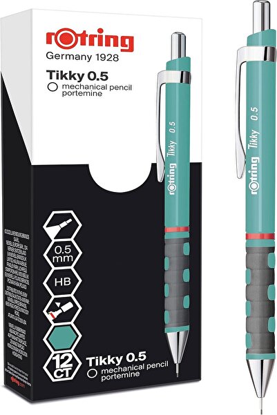 Rotring ROTRİNG Tikky Mekanik Kurşun Kalem, DENİZ MAVİSİ 0.7 mm