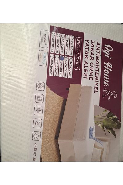 OGİ HOME Ogi Home Jacquard Knitted Double Bed Mattresses & 2 Pillow Mattresses