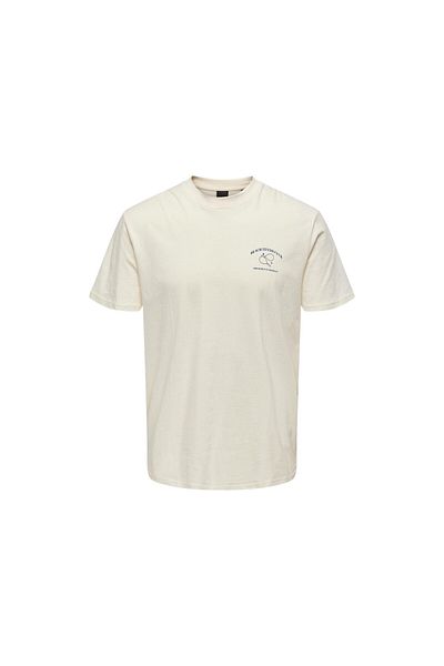 ONLY Men's White T-Shirt 22026062