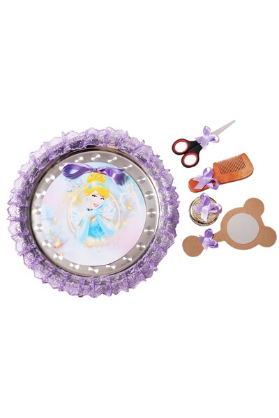 Recostore Tava mot cu Cenusareasa , 30 cm, lila, 6 piese,REC1969/7