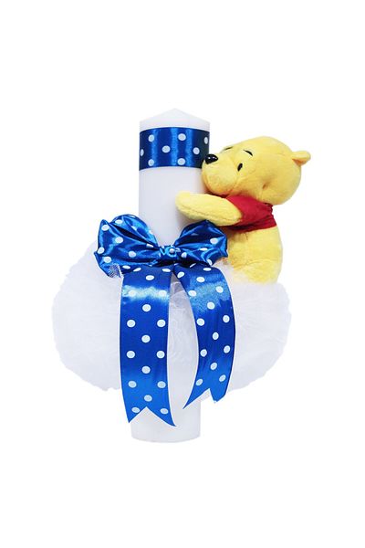 Recostore Set trusou si lumanare , Winnie the Pooh, albastru electric, 8 piese,REC1830
