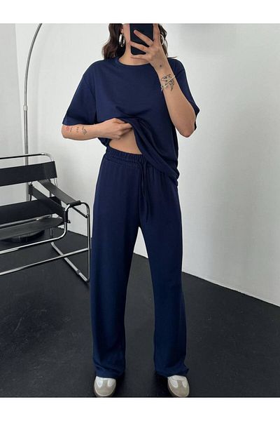 BRGCLOTHING Crew Neck O.Y.S.H T-Shirt Pants Modal Set
