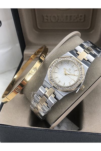Homies Homies Wrist Watch Steel Bracelet with Gift Hmsby-202505938
