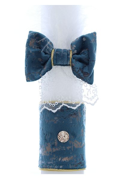 Recostore Lumanare , Micul Printisor, Turcoaz, 35x6 cm, REC2433