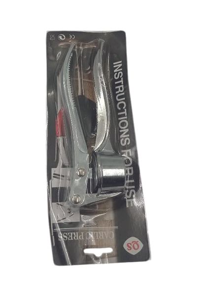 Other BAFADEL Garlic Press & Nutcracker – Multi-Functional Kitchen Tool – Silver – Sleek & Modern Design