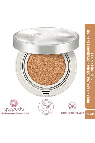Klavuu High Coverage, Long-Lasting Semi-Matte Finish Foundation No.23 Spf50+Pa++++ High Coverage