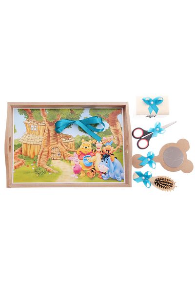 Recostore Tava mot, Winnie The Pooh , 6 piese, turcoaz, 35x20 cm,REC1967/13