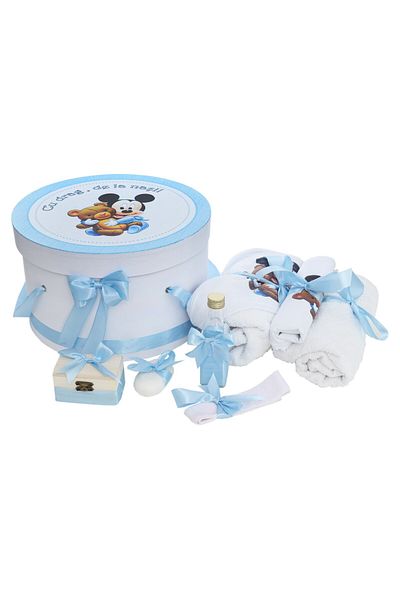 Recostore Trusou , Mickey Mouse, bleu, 8 piese, REC2517