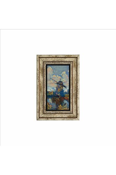 Sadrazam Netherlands Printed Natural Stone Painting (20 X 30 Drg-18)