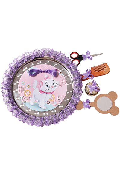 Recostore Tava mot cu Pisica Aristocrata , 30 cm, lila, 6 piese,REC1969/28