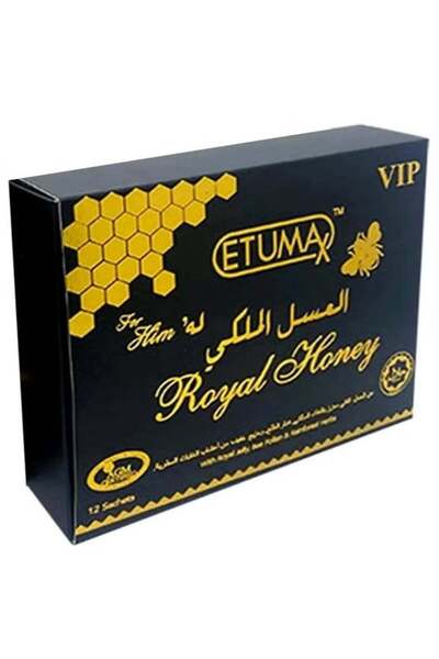 ETUMAX عسل في آي بي رويال هوني إيتومكس 12 كيسًا