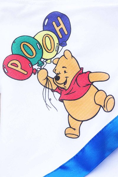 Recostore Trusou cu Winnie The Pooh botez, 6 piese, albastru electric, REC2221