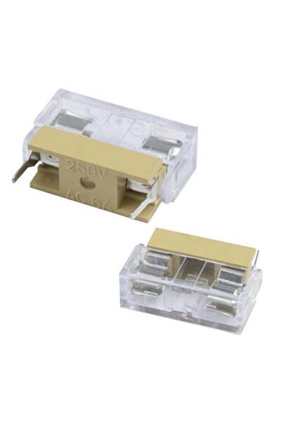 Powermaster 5X20 Pcb Sigorta Yuvası Dikdörtgen Tip
