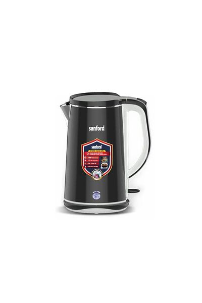 Sanford Sanford 1.7L Double Wall Stainless Steel Cordless Electric Kettle