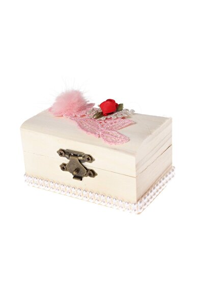 Recostore Cutiuta cufar prima suvita, handmade, roz,10x5x5 cm,REC1803