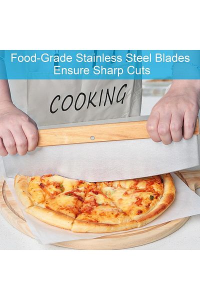 DELPI Pizza Knife, Stainless steel, 35 x 11 cm