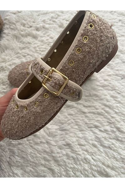 Süren Curly Patterned Shoes