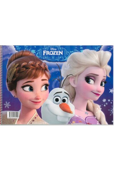Deniz Oyuncak ELSA KARLAR ÜLKESİ 25*35 SİPRELLİ 15 SAYFA RESİM DEFTERİ