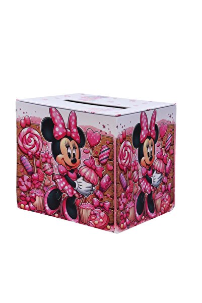 Recostore Cutie strans darul la evenimente, tip Minnie Mouse, 28x20x23 cm, RE...