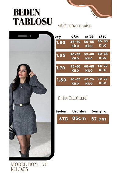 NZL TEKSTİL DGN'S YARASA KOL-YUMUŞAK DOKULU MİDİ ELBİSE