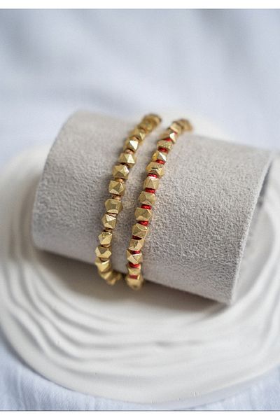 LUNESTA Ashen Bronze Plate Bracelet