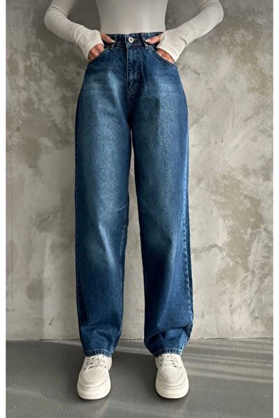 KAMİLKUNDURA Kemer Tokalı Baggy Jean