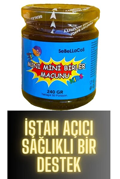 SeBeLLaCoS Mini Mini Birler Çocuk Macunu ile Çocuklarınıza Sağlıklı ve Lezzet...