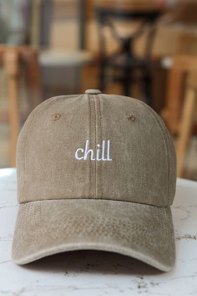 CAP BROS Chill Embroidered Told Hat