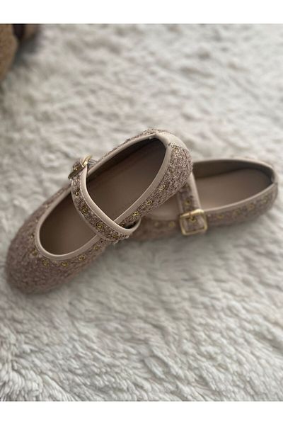 Süren Curly Patterned Shoes
