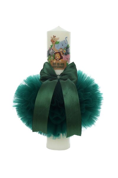 Recostore Baptism candle, Safari, 35x7 cm, REC5001/5
