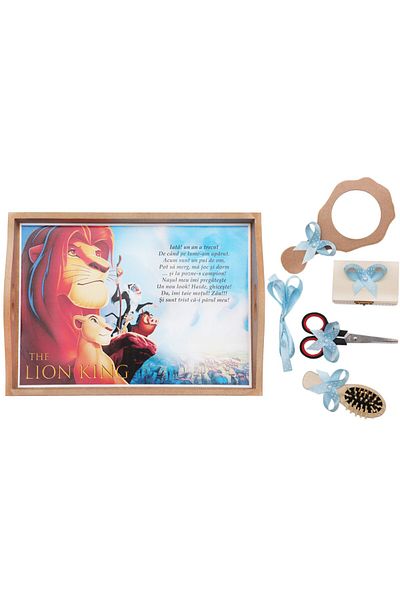 Recostore Tava mot, Timon si Pumba, 6 piese, bleu, 35x20 cm, REC1967/56