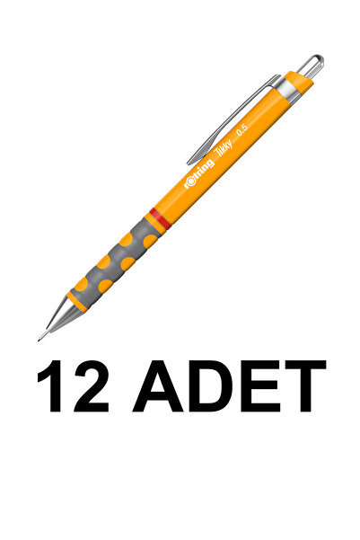 Rotring 12 ADET VERSATİL KALEM TIKKY 0.5 MANGO TURUNCU 2214583