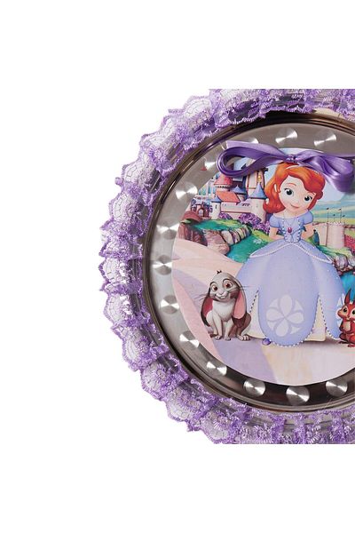 Recostore Princess Sofia themed tray, 30 cm, lilac, 6 pieces, REC1969/20