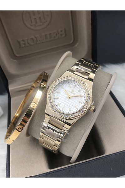 Homies Homies Wrist Watch Steel Bracelet with Gift Hmsby-202505933