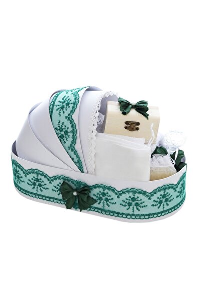 Recostore Απλή βαλίτσα τύπου καροτσιού, πράσινη, 8 τεμάχια, REC5005/26