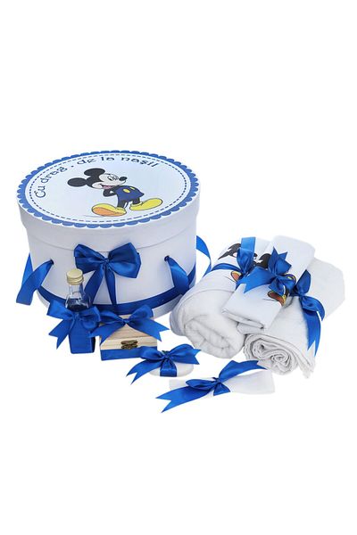 Recostore Trusou , Mickey Mouse, Albastru electric, 8 piese, REC2513