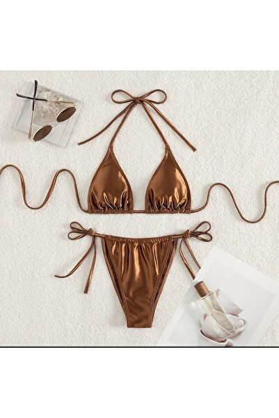 Enanice Parlak bikini takımı