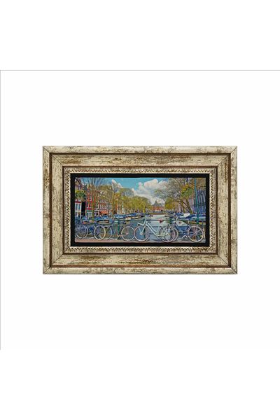 Sadrazam Netherlands Printed Natural Stone Painting (20 X 30 Drg-21)