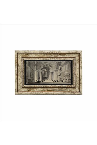 Sadrazam Italy Printed Natural Stone Painting (20 X 30 Drg-2)