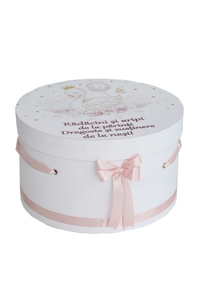 Recostore Trusou , cu Lebada, roz pudrat, 8 piese, REC2624