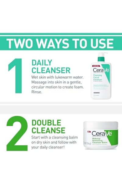 CeraVe 355ml Foaming Facial Cleanser