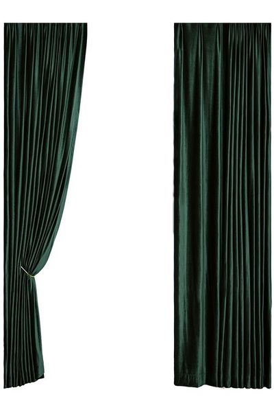 SereDesign Set of 2 Plain Velvet Curtains – SereDesign, Elegant Style, Dense Material