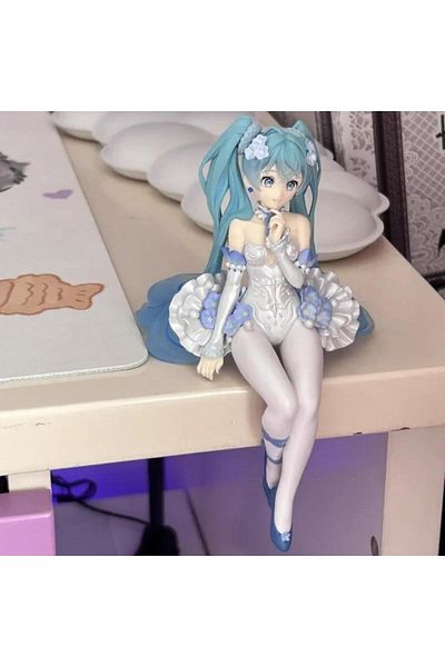 Zigver Hatsune Miku Blue Rose Flower Fairy Series Anime Figure Model Ornaments Toy